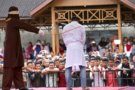 2 Men in Indonesia Caned Dozens of Times for Gay Sex