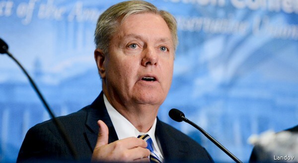 Graham's Open-Mic Offer to Kerry: 'Help' With Boehner on Ukraine
