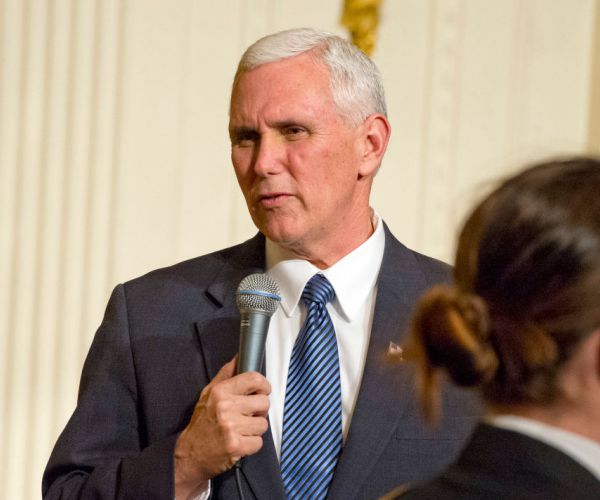 Pence Jokes About Hoopla Surrounding His Dinner Rule