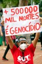 As Brazil Tops 500,000 Deaths, Protests against President