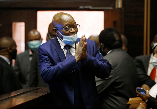 South Africa's Ex-president Says he Is Ready for Graft Trial