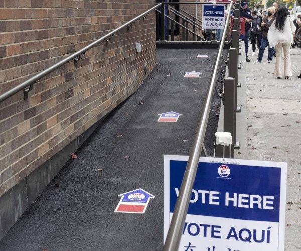 voting electorate choices polls campaign season themes and or concepts  