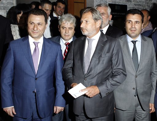 Macedonian Political Leaders Reach Deal on Solving Crisis