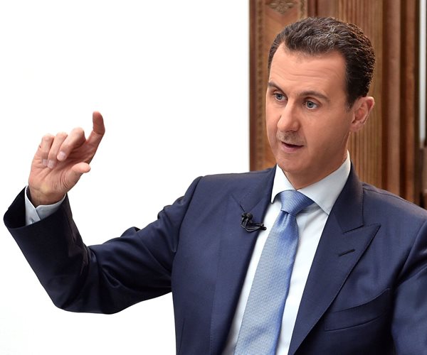 Syria's Assad: Idlib Chemical Attack 'Fabrication'