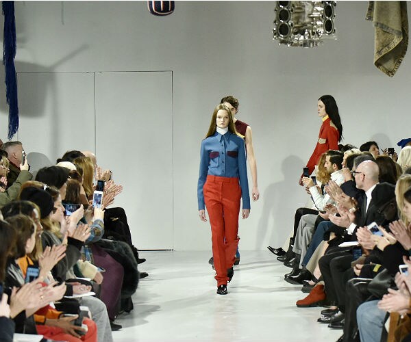 Calvin Klein Show Makes Bold Statement at NY Fashion Week
