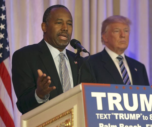 Carson Thinks Trump May Pick Him as VP
