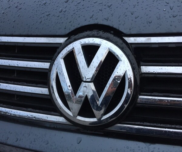 volkswagen emblem shown on a vehicle