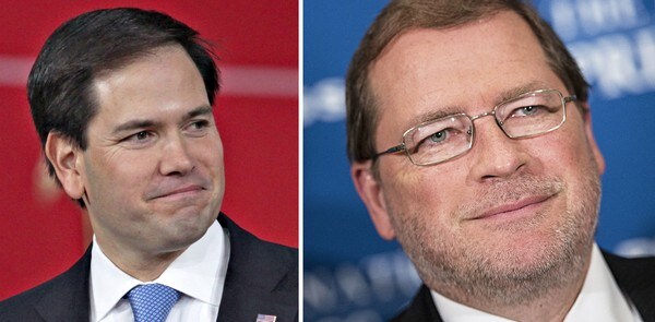 Marco Rubio Signs Grover Norquist's Anti-Tax Pledge
