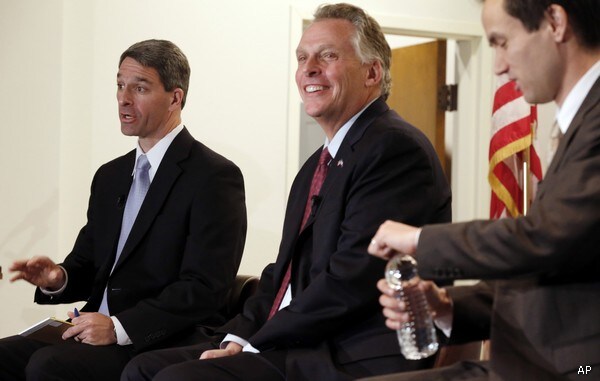 Newsmax/Zogby Poll: McAuliffe Maintains Strength in Va. Gov. Race