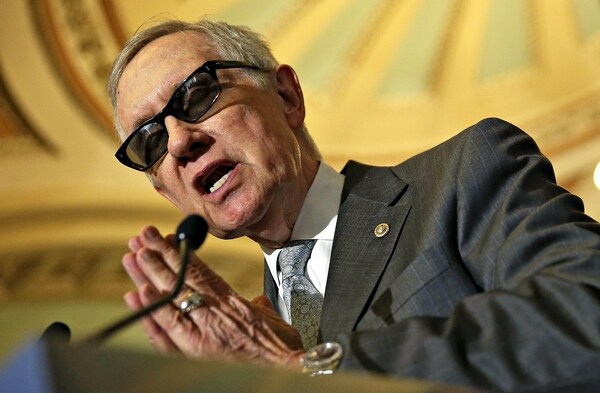 Harry Reid Blasts GOP Over Trump's Comments