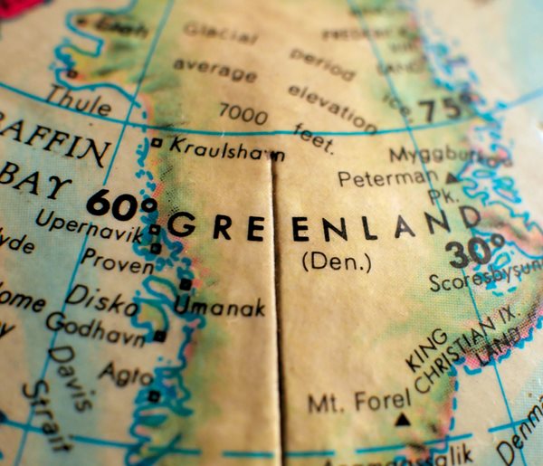map of greenland 