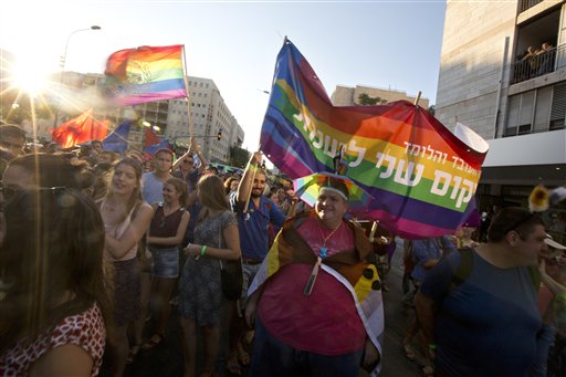 AP PHOTOS: Attack on Gay Pride Parade in Jerusalem