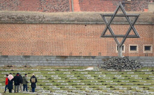The Latest: Far-right Poles Protest Auschwitz Commemorations