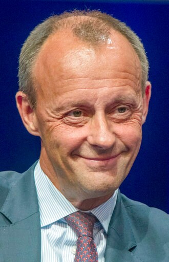 Party Job Contender Downplays Tension with Germany's Merkel