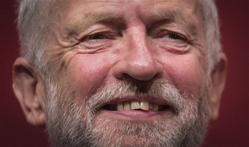 UK Labour Leader Corbyn Says he Plans No Purge of Critics