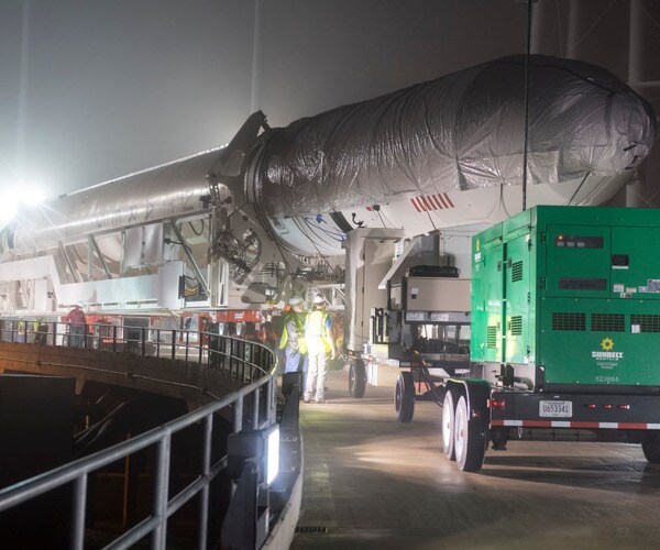 Orbital ATK Antares Rocket Launches Space Station Supplies