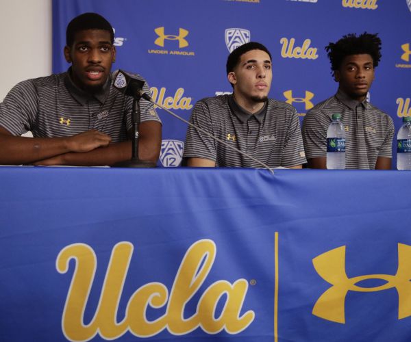 Back From China, UCLA Basketball Players Plagued by Father