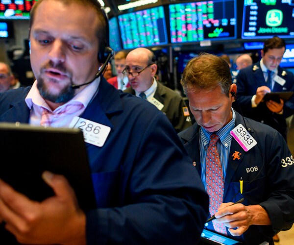 Traders at the New York Stock Exchange