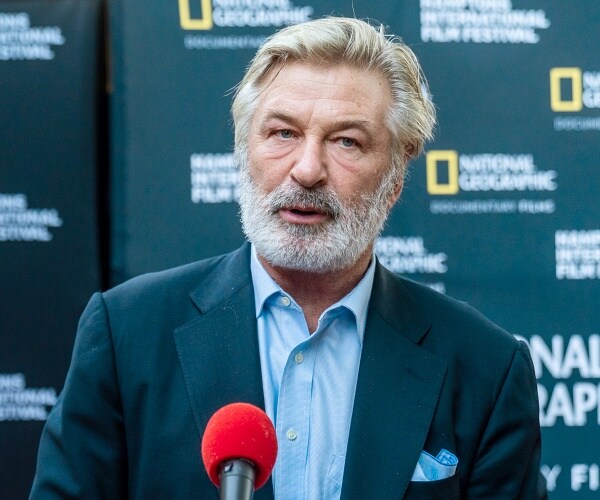 alec baldwin arrives at premiere