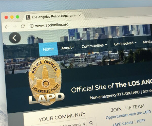 lapd homepage 