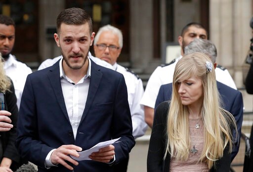 The Latest: US VP Pence Offers Condolences for Charlie Gard