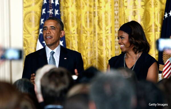 Obama's Crack Pies Joke at LGBT Fete Corrected by First Lady