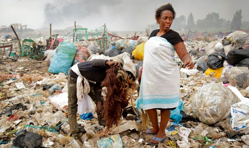 Kenya Dump Dwellers Make a Living Recycling Hair Extensions