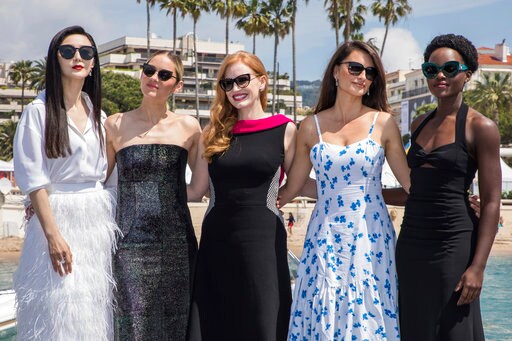 Cannes: Chastain, Nyong'o, Cruz Promote Female-led Spy Film