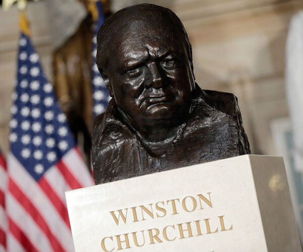Trump Moves Churchill Bust Back to Oval Office, Redecorates