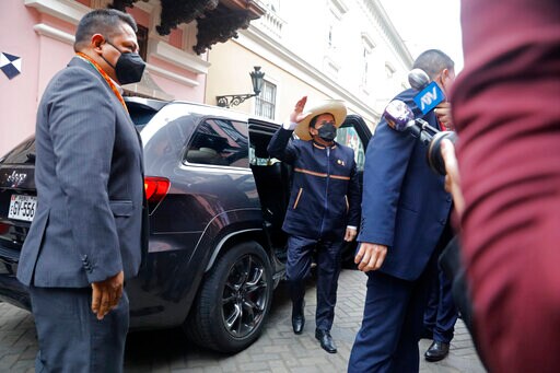 Leftist Political Novice to be Sworn in as Peru's President