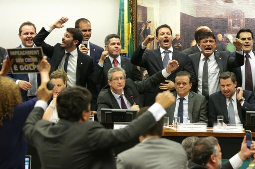 Brazil Congressional Committee Votes in Favor of Impeachment
