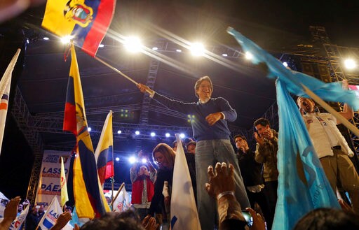 Leftist gains Edge Ahead of Tense Ecuador Presidential Vote