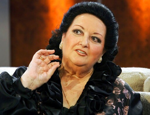 The Latest: Carreras Calls Caballe Opera's 'best Soprano'