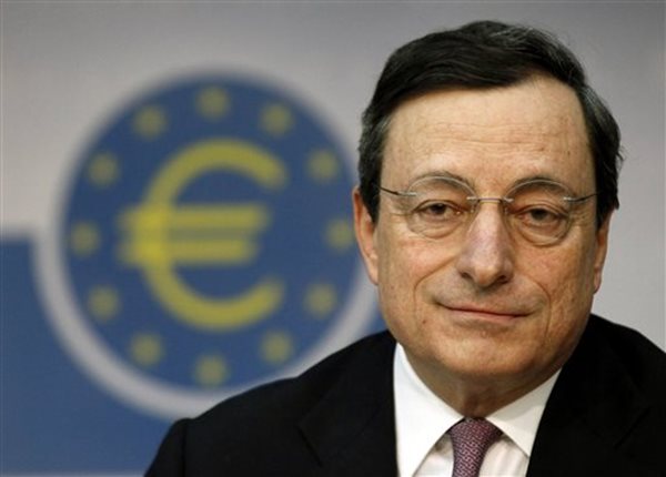 Draghi: ECB Will Act if Market Turmoil Threatens Outlook