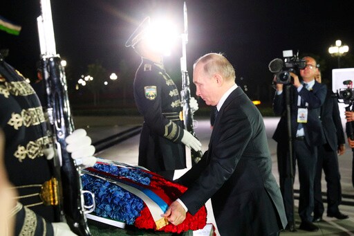 Putin Arrives in Uzbekistan on the 3rd Foreign Trip of His New Term