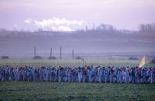 Climate Activists Invade East German Coal Mines in Protest