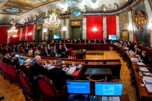 AP Explains: Catalans Appear at 'trial of Century' in Spain