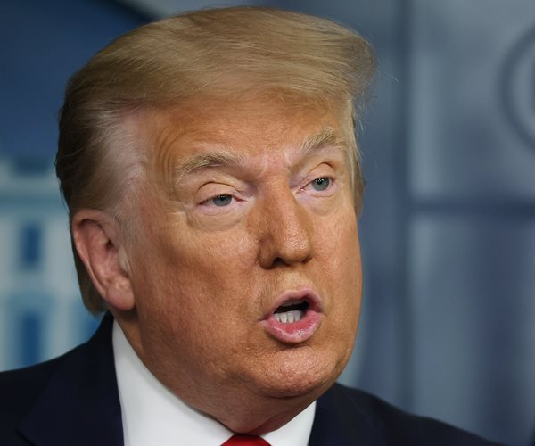 president donald trump speaks during a white house news conference