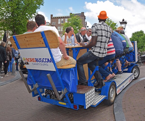 Amsterdam Bans Beer Bikes