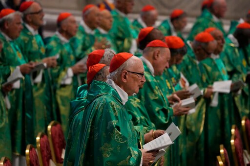 Pope Meets with Cardinals on Future Direction of Church