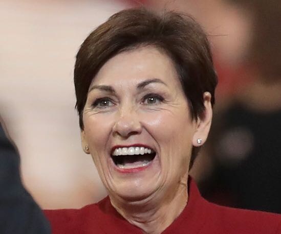 Iowa Gov. Kim Reynolds Ahead of Dem Challenger by 4 Points