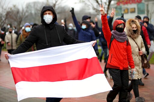 More than 140 Detained by Police in Belarus Protests