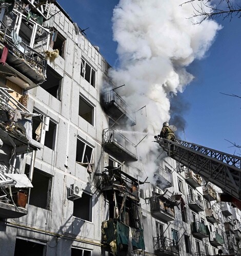 Russia Launches Massive Wave of Missile and Drone Attacks on Ukraine