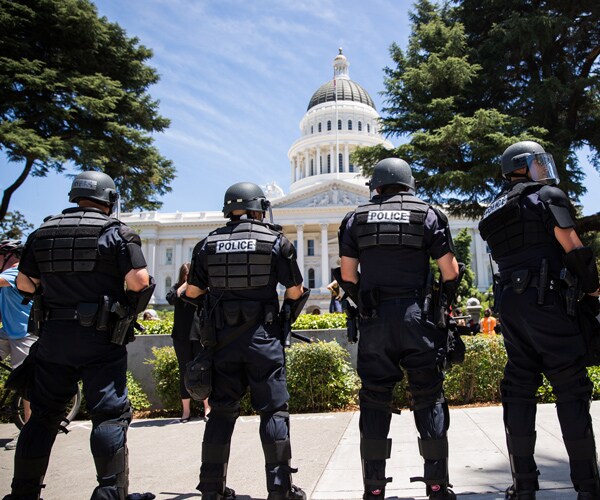 Clash at California Capitol: White Nationalists vs. 'Leftists'