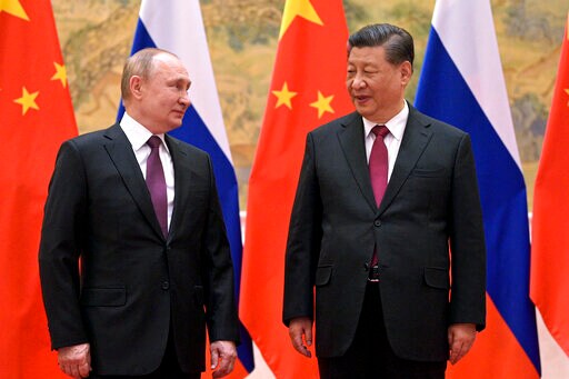 China Is Russia's Best Hope to Blunt Sanctions, but Wary