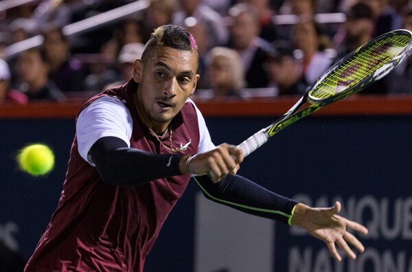 Nick Kyrgios' Crude Remark in Tennis Match Gets Him Fined