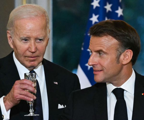 Biden, Macron Talk Middle East, Ukraine During Visit