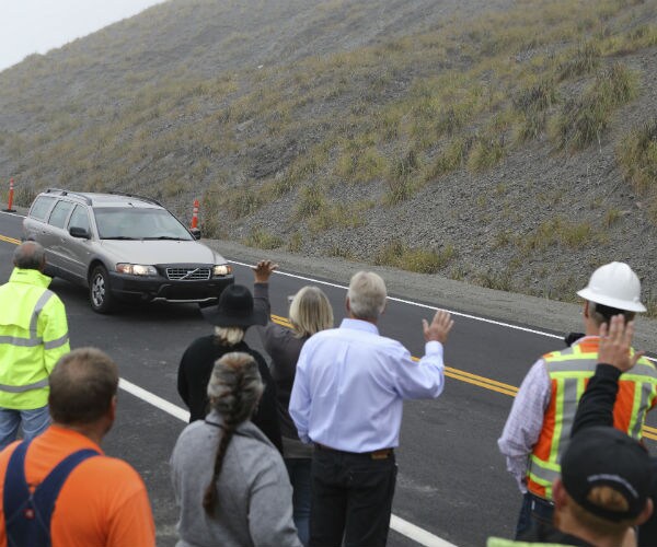 Highway 1 Big Sur on California Coast Reopens after Slide