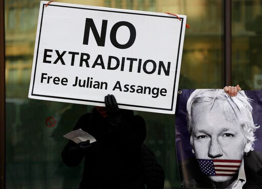 WikiLeaks' Assange in UK Court Fighting Extradition to USA
