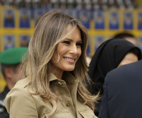Melania Trump Hails 'Empowerment of Women' at Saudi Company Visit